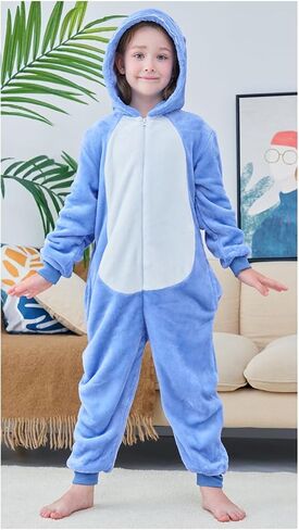 Kids Animal Onesie Pajamas Halloween Cosplay Costume in Saudi Arabia