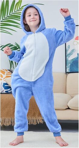 Kids Animal Onesie Pajamas Halloween Cosplay Costume in Saudi Arabia