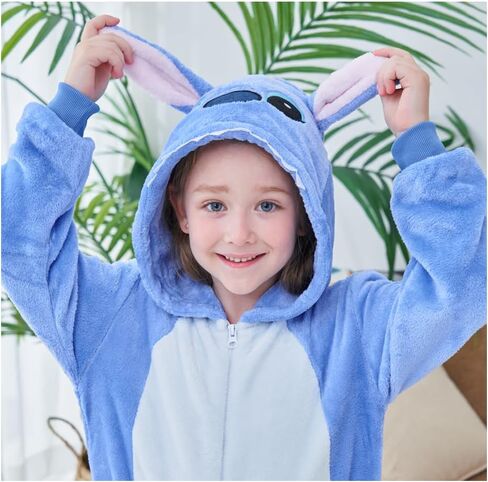 Kids Animal Onesie Pajamas Halloween Cosplay Costume in Saudi Arabia