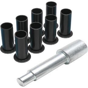 Door Hinge Nuts 8 Piece and Door Bushing Removal Tool Combination for Wrangler JK JKU 2 4 Door 2007-2017