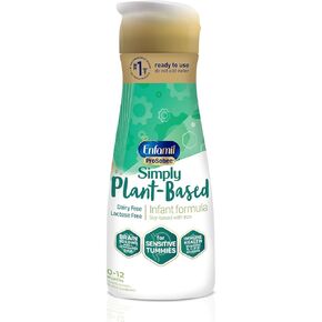 Enfamil Prosobee Plant based Baby Formula, for Sensitive Tummies, Soy-based Plant Sourced Protein, Vitamins for Immune Support, Lactose-free, Milk free, Gluten free, 32 Fl Oz Bottle
