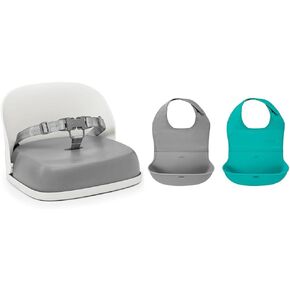 OXO Tot Perch Booster Seat with Straps, Gray