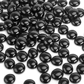 FUTUREPLUSX 5 LB Flat Glass Marbles, Mixed Blue Glass Beads for Vase Filler in Kuwait