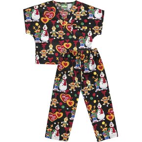 Tooniforms Kids Scrubs Set Top and Pant 6620C