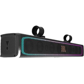 JBL RallyBar XL - 35" Bluetooth Universal Outdoor Vehicle Soundbar with Built-in 300w RMS Amplifier, LED Lights, IP66 Water & Dust Resistant