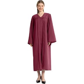 Unisex Matte Choir Robe for Church baptism robes for water baptism,Graduation Gown Judge Pastor Robes