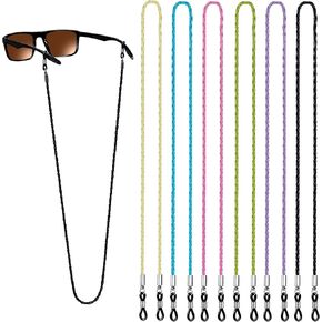 حزام النظارات - حافظ على نظارتك بشكل آمن حول رقبتك - سلسلة حامل النظارات الشمسية العملية للرجال والنساء in Kuwait