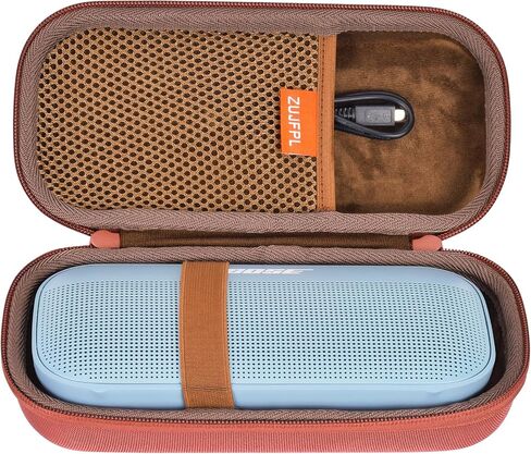 Hard EVA Case Compatible with Bose SoundLink Flex 2nd Gen/Bose SoundLink Flex Bluetooth Speaker, Waterproof, Shockproof and Dustproof Carrying Travel Speaker Case - Grey in Kuwait
