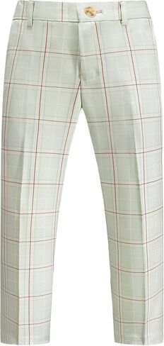 Boys Plaid 3-Piece Slim Fit Suit - Kids Tuxedo for Formal Occasions, Wedding, and Graduation Dress Outfit in Saudi Arabia