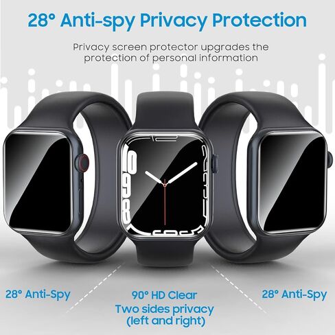 [ 6 Pack ] UniqueMe TPU Screen Protector Compatible with Apple Watch 40mm SE 2022 Series 5/6/4, [Upgrade Flexible Film] Anti-Scratch [Bubble Free] Soft HD TPU Clear Film for iWatch 40mm in Kuwait
