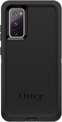 OtterBox Samsung Galaxy S20 FE 5G (FE ONLY - Not compatible with other Galaxy S20 models) Defender Series Case - BLACK, rugged & durable, with port protection, includes holster clip kickstand in Saudi Arabia