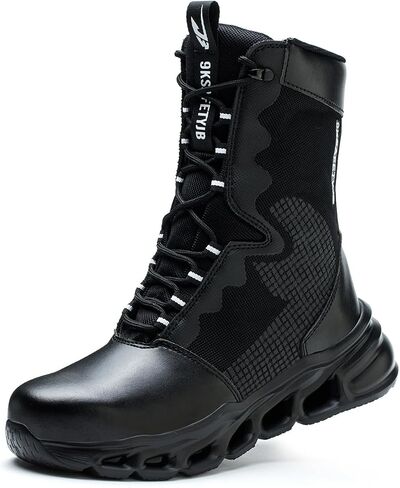 Men's Military Tactical boots Waterproof and dust proof work boots Desert boots Lightweight outdoor hiking boots Motorcycle shoes in Saudi Arabia
