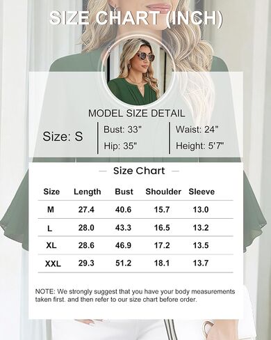 Timeson Women's 3/4 Sleeve Tops Dressy Casual Business Work Blouses Chiffon Office Shirts in Saudi Arabia