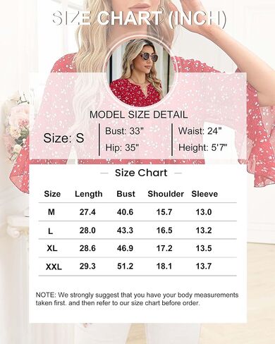 Timeson Women's 3/4 Sleeve Tops Dressy Casual Business Work Blouses Chiffon Office Shirts in Saudi Arabia