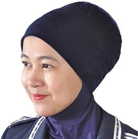 قصة الحرير عدم الانزلاق المخملية اليدوية كعكة الحجاب Volumizer غطاء عمامة تحت وشاح بونيه شال العلاج الكيميائي غطاء رأس السرطان فقدان الشعر in Kuwait