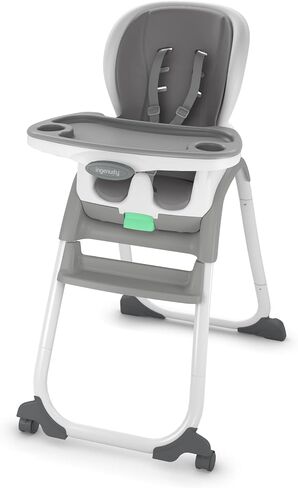 Ingenuity Full Course 6-in-1 High Chair - Baby to 5 Years Old, 6 Convertible Modes, 2 Dishwasher Safe Trays - Milly in Saudi Arabia