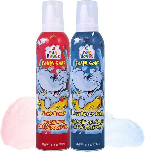 Fun House Kids Foam Soap Wild Watermelon & Bubble Gum,2 Pack in Saudi Arabia