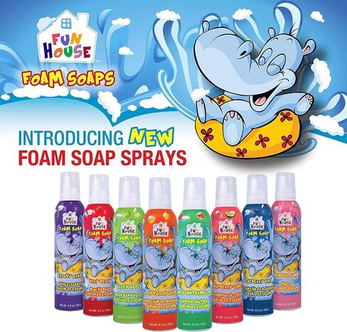 Fun House Kids Foam Soap Wild Watermelon & Bubble Gum,2 Pack in Saudi Arabia
