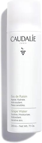 Caudalie Grape Water Moisturizing Face Mist - Soothing Organic Facial Spray to Instantly Hydrate and Strengthen the Skin Barrier, Safe for Sensitive Skin in Kuwait