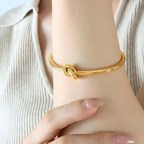 VOPIPO Gold Bracelets for Women Girls 14K Gold Plated Dainty Gold Cross Bracelet for Women Adjustable Cute Circle Link Chain Bracelets Fashion Trendy Jewelry Gifts in Kuwait