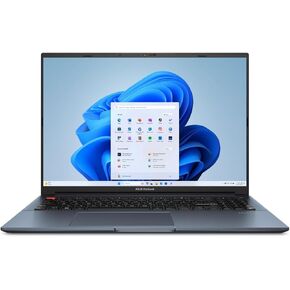 ASUS VivoBook Pro 16 Laptop, 16" Display, Intel Core i9-13900H CPU, NVIDIA® GeForce® RTX™ 4060 GPU, 16GB RAM, 512GB SSD, Windows 11 Home, Quiet Blue, K6602VV-DS94