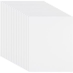 25 PCS White Foam Board 11x14 Inch, Foam Boards 1/8 Inch Thick Foam Poster Board, [for Presentation Projects, Art Crafts, Poster Making]