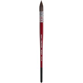 KINGART Premium Equinox 747Q-4 QUILL ROUND Series Watercolor Artist Brushes, Synthetic Squirrel Hair, Short Hanlde, Size 4