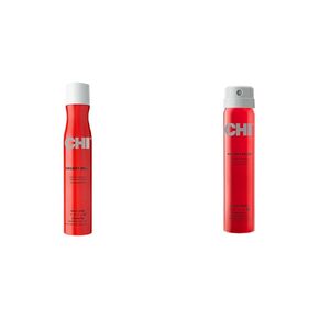 CHI Helmet Head Extra Firm Hairspray, 10 oz & Infra Texture Dual Hair Spray, 2.6 oz