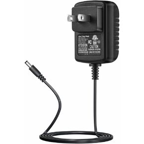 [UL Certified] DC 9V 0.5A 500mA Power Supply Adapter, Plug 5.5mm x 2.1mm, Center Positive,UL Listed