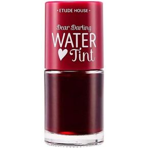 ETUDE Dear Darling Water Tint #4 Red Grapefruit Ade | Vivid Color Lip Stain with Moisturizing Weightless & Non-sticky Finish Lip Stain | Smudge-proof & Lightweight Lip Tint | K-beauty