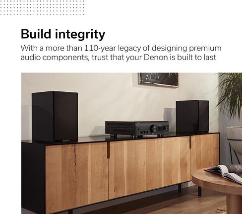 Denon PMA-1700NE (2022 Model) Integrated Amplifier (140W x 2), Built-in USB-DAC & Phono Equalizer, Analog Mode, Ultra-High Current Power Circuit, Advanced AL32 Processing Plus, Hi-Res Audio, Black in Kuwait
