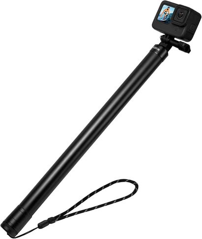 TELESIN G3 Selfie Stick Pole Long Invisible (118"/3M), Carbon Fiber Extension Waterproof Underwater Dive Monopod for GoPro Max 360 Go Pro Hero 12 11 10 9 8, Insta360 X3 GO3, DJI Action 3 4 Accessories in Kuwait