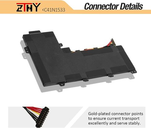 ZTHY B41N1532 استبدال بطارية الكمبيوتر المحمول Asus Q504U Q504UA Q504UAK Q534UA Zenbook Flip UX560 UX560UA UX560UAK UX560UA-FZ014T Q504UA-BBI5T12 BHI5T13 UX560UQ-FJ051T B41BK25 B41Bl95 15. 2 فولت 50 وات ساعة in Saudi Arabia