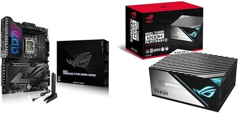 ASUS ROG Maximus Z790 Formula LGA 1700(Intel 14th &13th&12th) ATX Gaming Motherboard(HybridChill,ROG Water-Cooling Zone,DDR5,Wi-Fi 7, 5X M.2 Slots, PCIe® 5.0 NVMe® SSD, 2xThunderbolt™ 4 Ports) in Saudi Arabia