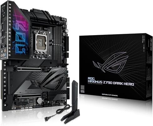 ASUS ROG Maximus Z790 Formula LGA 1700(Intel 14th &13th&12th) ATX Gaming Motherboard(HybridChill,ROG Water-Cooling Zone,DDR5,Wi-Fi 7, 5X M.2 Slots, PCIe® 5.0 NVMe® SSD, 2xThunderbolt™ 4 Ports) in Saudi Arabia