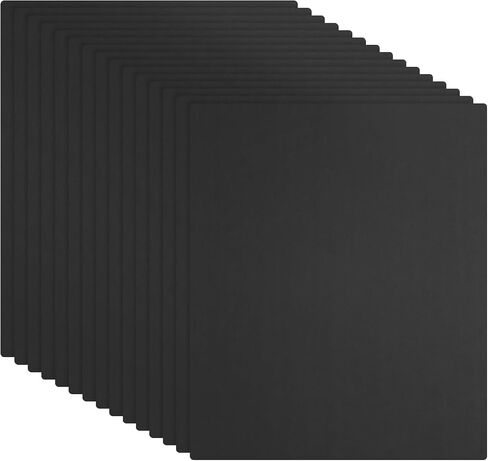 15 PCS Black Foam Board 16x20 Inch, Foam Boards 3/16 Inch Thick Foam Poster Board, [for Presentation Projects, Art Crafts, Poster Making] in Kuwait