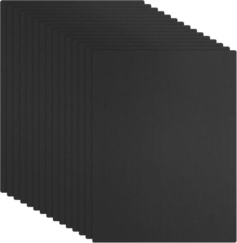 15 PCS Black Foam Board 16x20 Inch, Foam Boards 3/16 Inch Thick Foam Poster Board, [for Presentation Projects, Art Crafts, Poster Making] in Kuwait