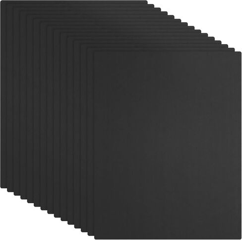 15 PCS Black Foam Board 16x20 Inch, Foam Boards 3/16 Inch Thick Foam Poster Board, [for Presentation Projects, Art Crafts, Poster Making] in Kuwait