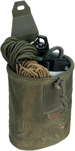 IDOGEAR Sports Tactical Molle Dump Pouch Foldable Mag-Net Drawstring Recycle Pouch Recovery Tool Pack for Molle Belt Tactical Vest Backpack in Saudi Arabia