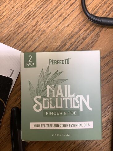 Perfecto Toenail Treatment with Tea Tree Oil - Fingernail and Toe Nail Treatment Extra Strength - Nail Repair Foot Nail Treatment - Renews Foot, Yellow & Cracked Nails in Kuwait