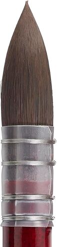 KINGART Premium Equinox 747Q-4 QUILL ROUND Series Watercolor Artist Brushes, Synthetic Squirrel Hair, Short Hanlde, Size 4 in Saudi Arabia