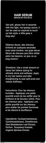 HerStyler Argan Oil Hair Serum - for Frizz, Straightening, Styling & Shine | Hair Repair Serum for Frizzy & Damaged Hair - Lightweight - Hydrating - Fast Absorbing - For Thicker, Fuller Hair - 1 Pack in Saudi Arabia
