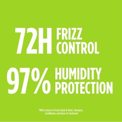 مصل Garnier Fructis Sleek & Shine المضاد للتجعد للشعر المجعد والجاف، زيت الأرغان، 5.1 أونصة سائلة، عدد 1 (قد تختلف التعبئة) in Kuwait
