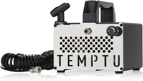 TEMPTU S-One Advanced Airbrush Compressor For Beauty & Full Body Work | Ideal For School, Salon & Workstation Use | Built In psi Regulator, Thermally Protected Motor in Saudi Arabia