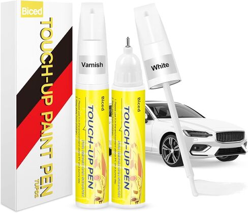 Touch Up Paint for Cars, Car Red Paint Scratch Repair, 2 in 1 Design Car Remover Scratch Repair Paint Pen, Quick & Easy to Repair Minor Automotive Scratches and Car Wheels Rims Bikes Trucks in Saudi Arabia
