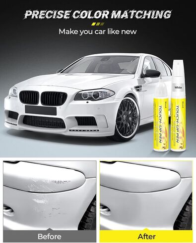 Touch Up Paint for Cars, Car Red Paint Scratch Repair, 2 in 1 Design Car Remover Scratch Repair Paint Pen, Quick & Easy to Repair Minor Automotive Scratches and Car Wheels Rims Bikes Trucks in Saudi Arabia
