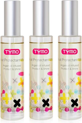 TYMO Heat Protectant Spray for Hair with Argan Oil for Styling Tools, Heat Protection Spray to Smooth & Hydrate, Natural Clean Formulation, Multi-benefit Treatment, Lightweight for All Hair Types in Saudi Arabia