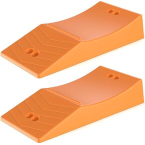 Car Tire Saver Ramps 4Psc Vehicle Storage Ramps for Flat Spot Flat Tire Prevention, Anti Slip Parking Stopper Loading up to 20000lbs
