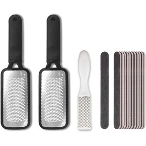 Professional Foot Files Kit,Foot Scrub Supplies, 15 in 1 Stainless Steel Foot Files Kit in Kuwait