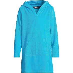 Lands' End Girls Terry Pullover Cover-up